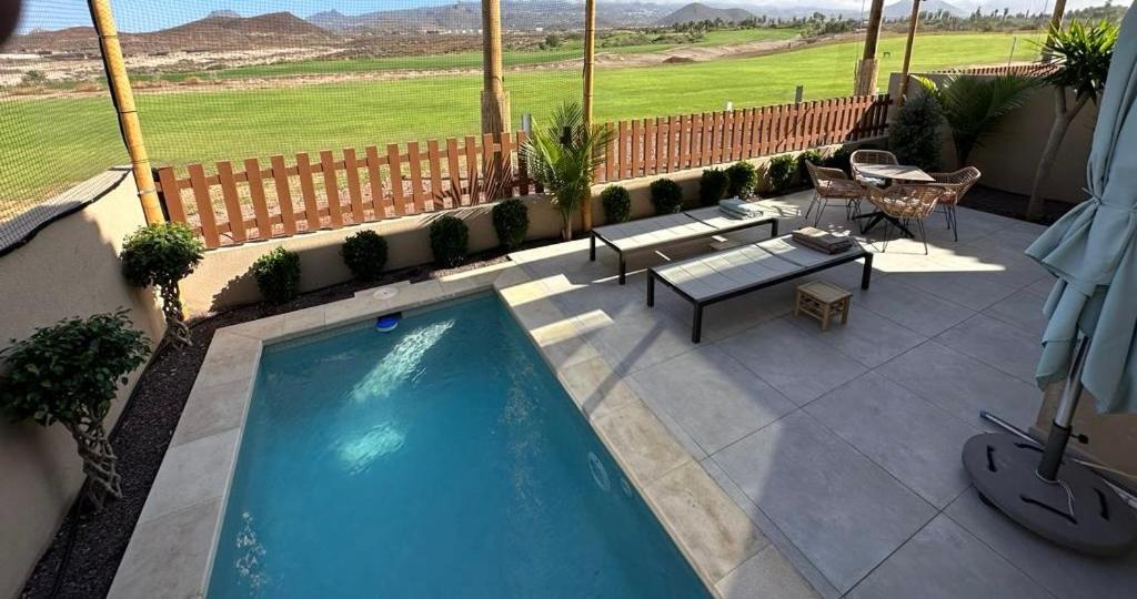 Golf Tenerife South XX Wheel Accessible Shower XX Free Wifi XX Private Pool 30 Degrees XX Two Terraces 30M2X60M2 Xxfree Parking XX Mountain View XX Flatscreen 65 Inch XX San Miguel de Abona Extérieur photo